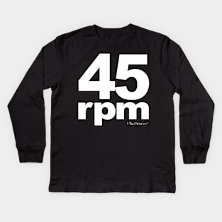 45rpm Kids Long Sleeve T-Shirt